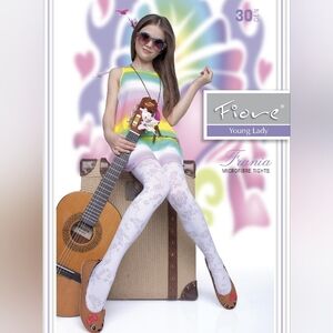 Preteen Young Lady Tights Size 1